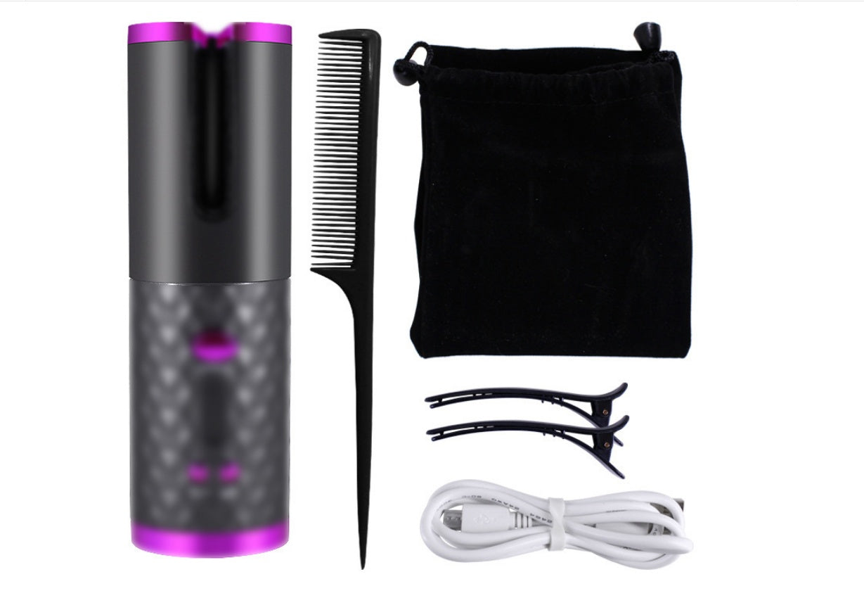 USB Curling Iron Wireless Multifunctional Charging Curler