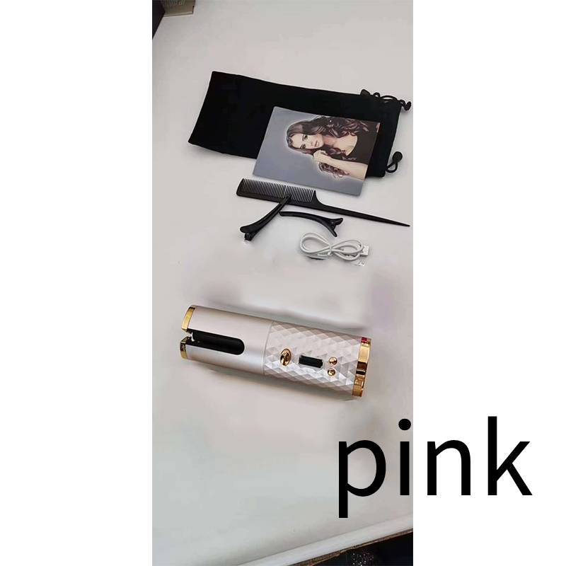 USB Curling Iron Wireless Multifunctional Charging Curler