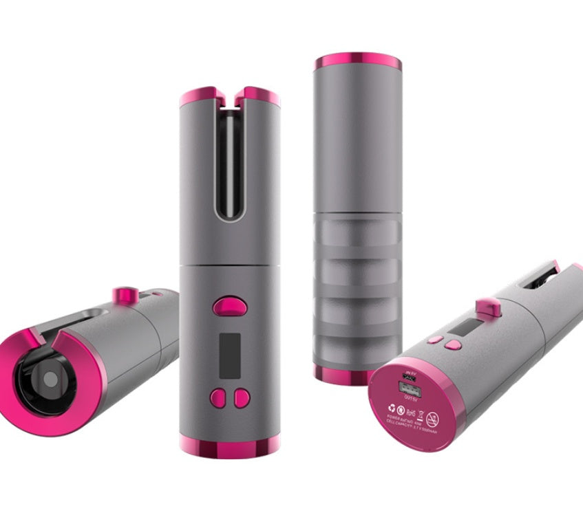 USB Curling Iron Wireless Multifunctional Charging Curler