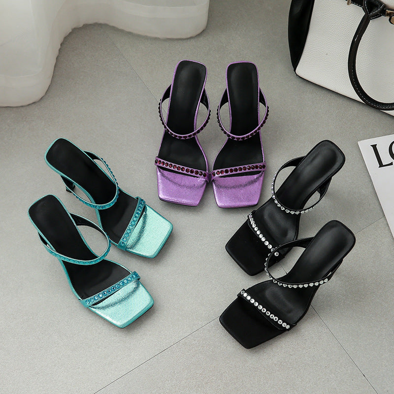 Outer Wear Stiletto Sandals