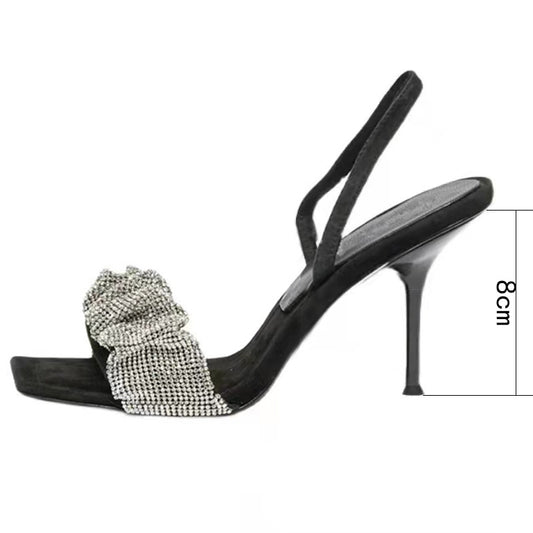 Rhinestone Stiletto Heels