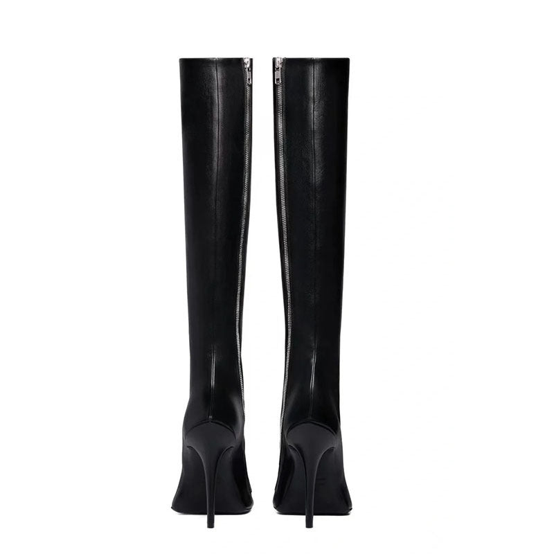 Stiletto Heel Pointed Boots