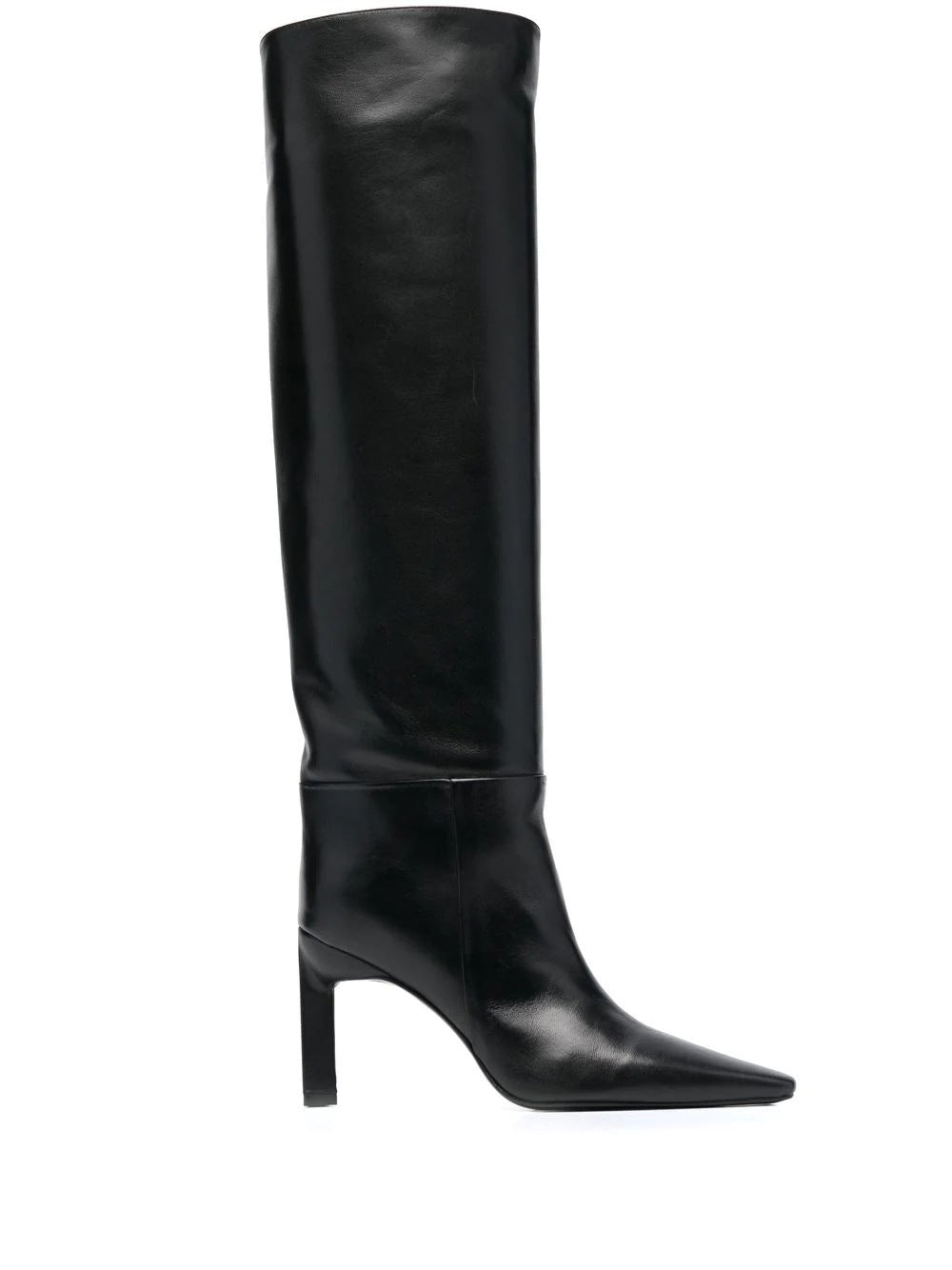 Square Head High Boots