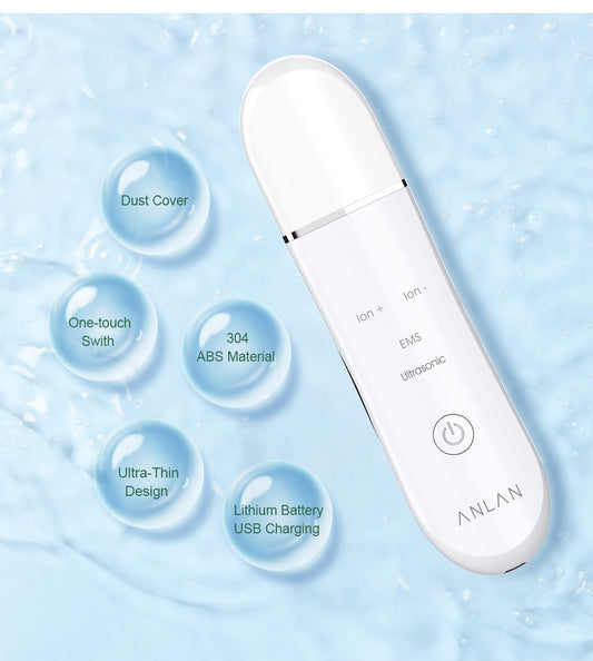 Ultrasonic Skin Scrubber Deep Face Cleaning Machine