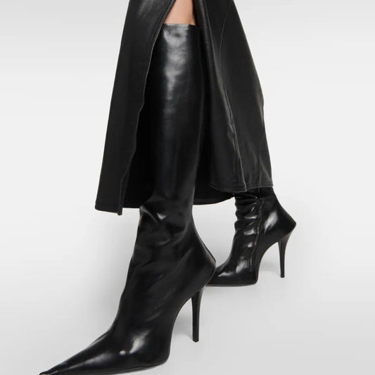Stiletto Heel Pointed Boots