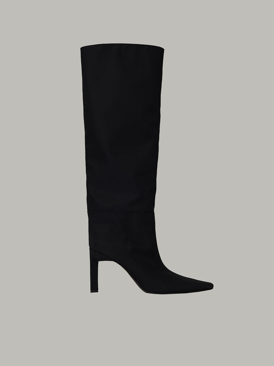 Square Head High Boots