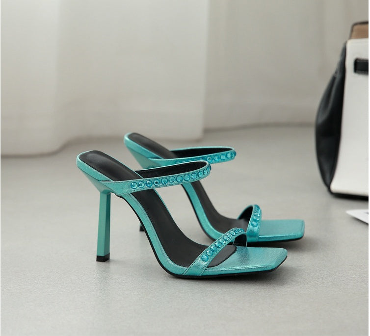 Outer Wear Stiletto Sandals