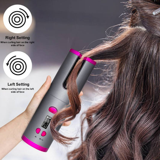 USB Curling Iron Wireless Multifunctional Charging Curler