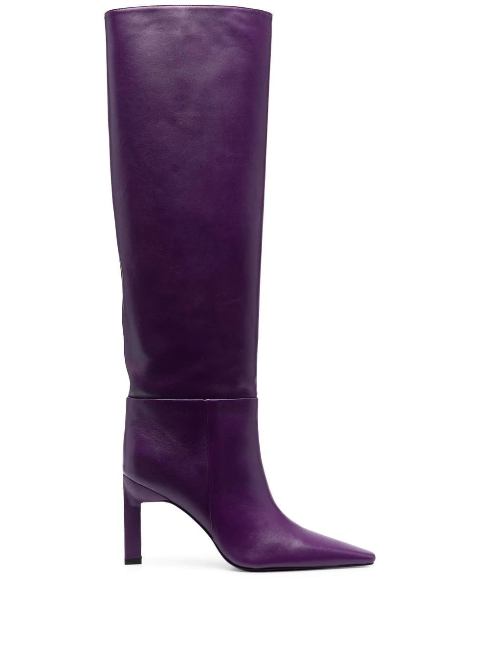 Square Head High Boots