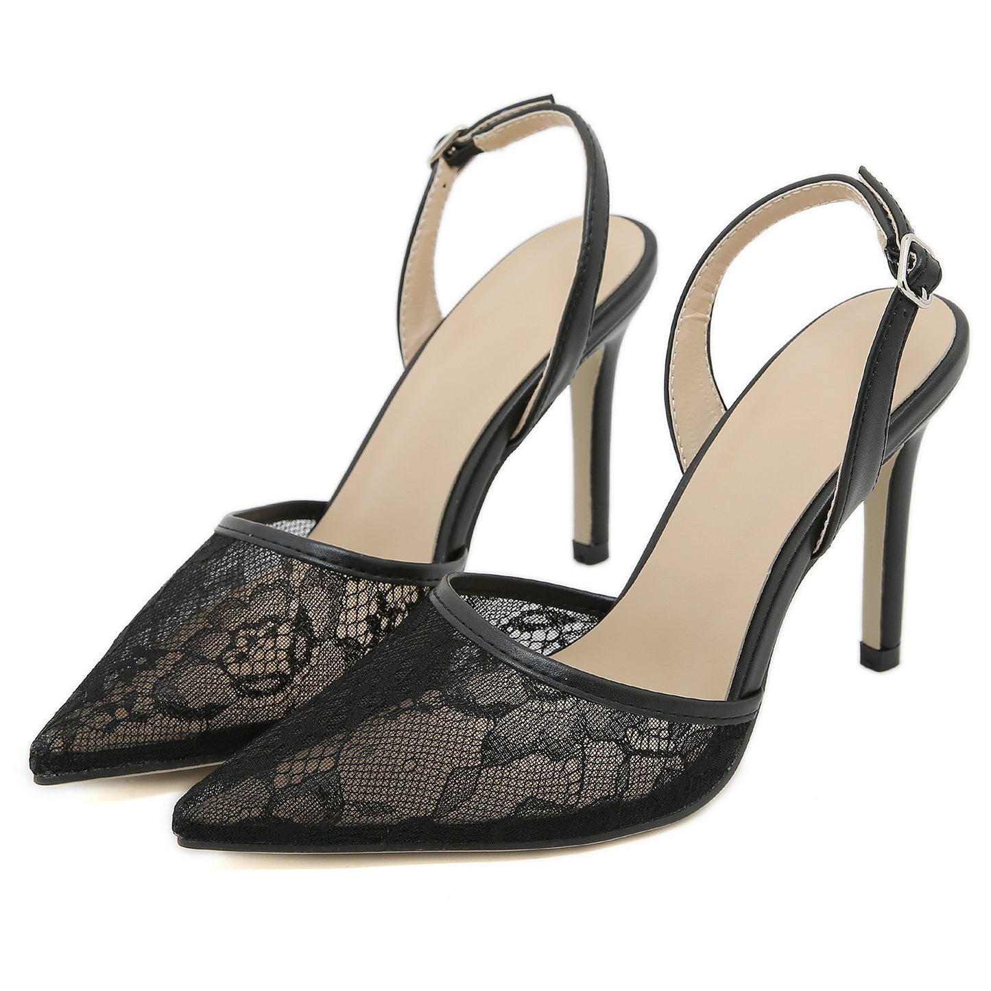 French Lace Pumps