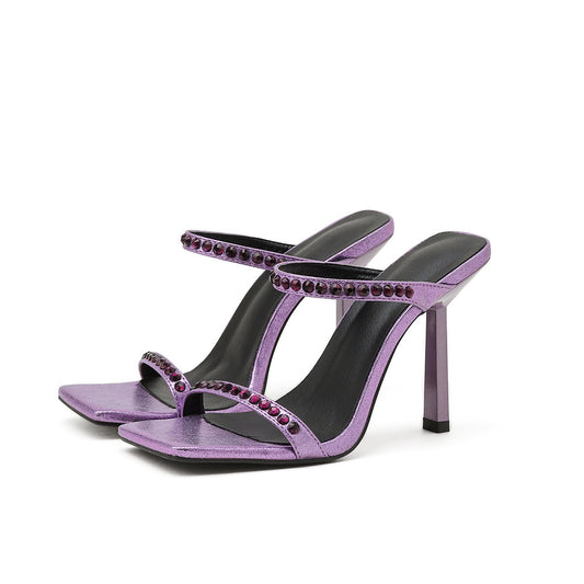 Outer Wear Stiletto Sandals